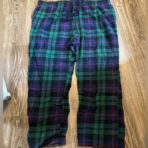 Old Navy Green and Blue Joggers with Elastic Waistband